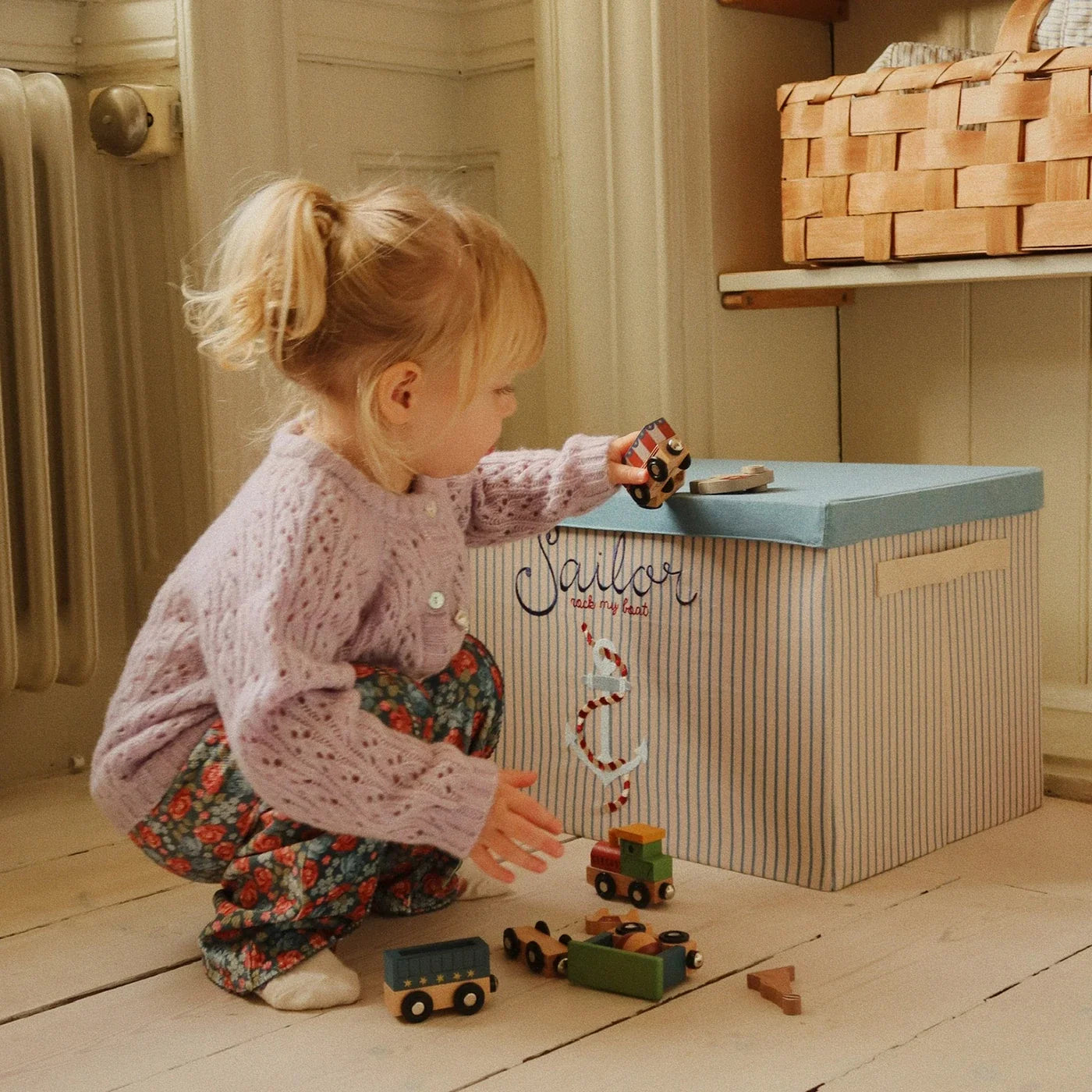 Wooden Birthday train
