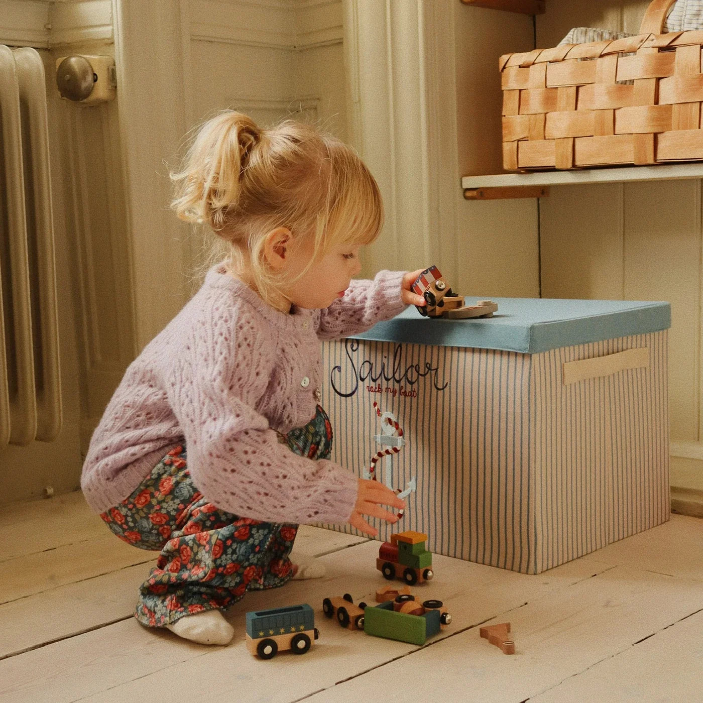 Wooden Birthday train