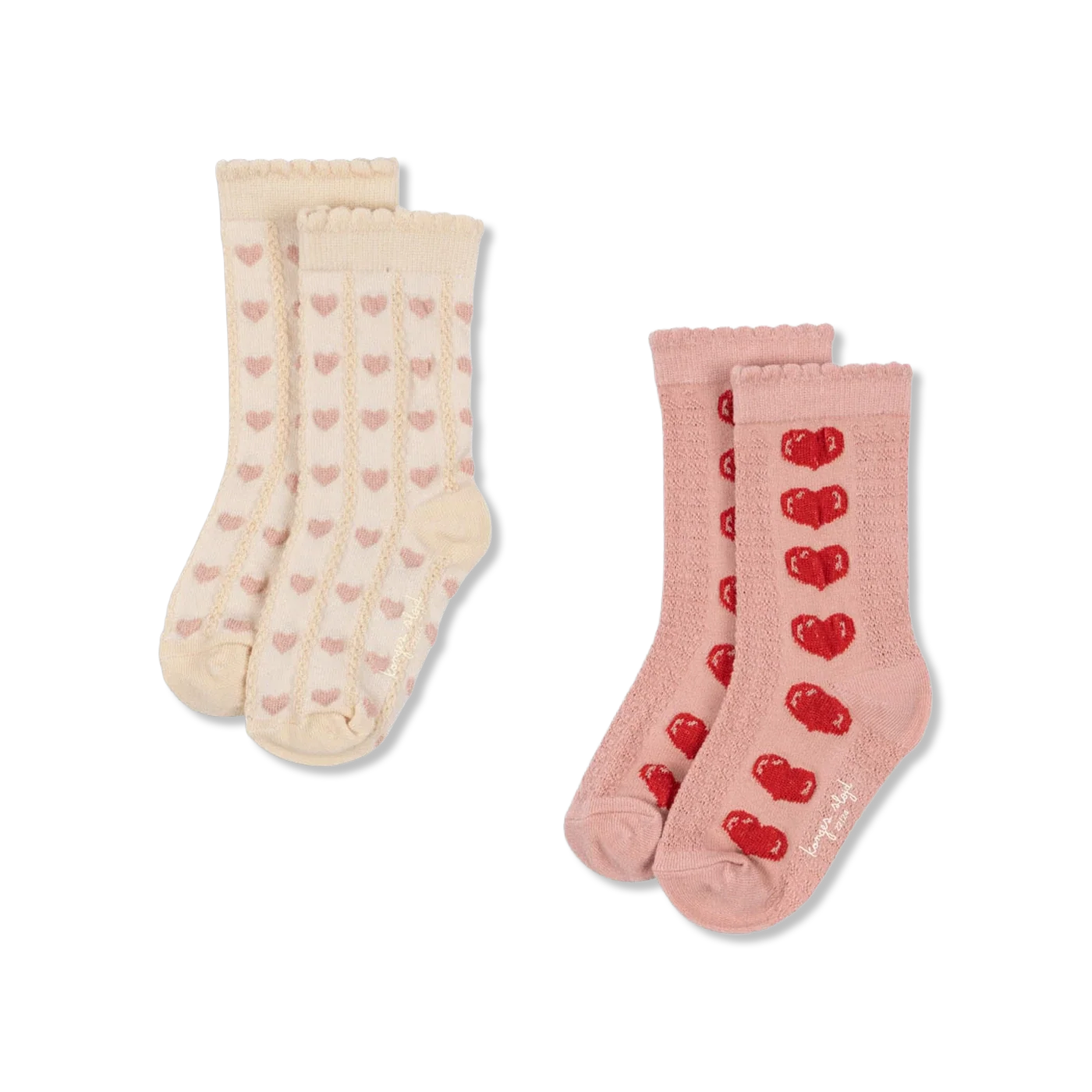 Heart jaquard Socks