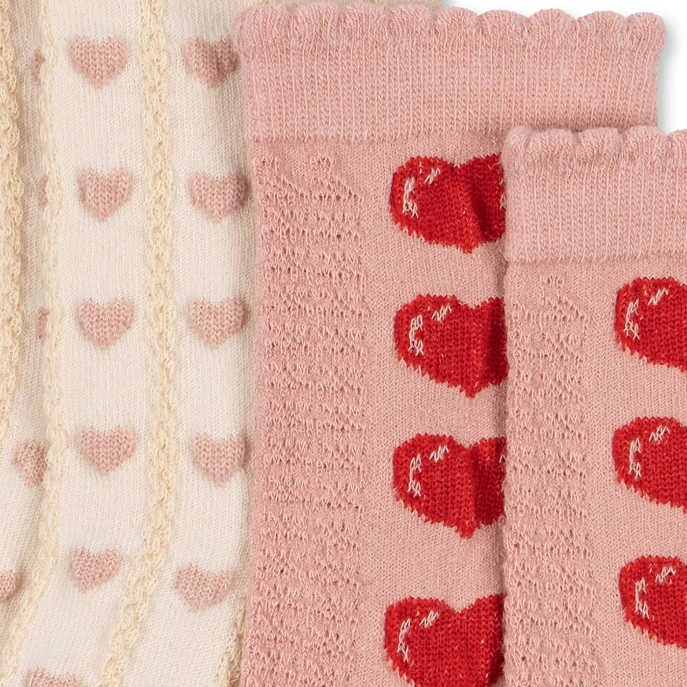 Heart jaquard Socks