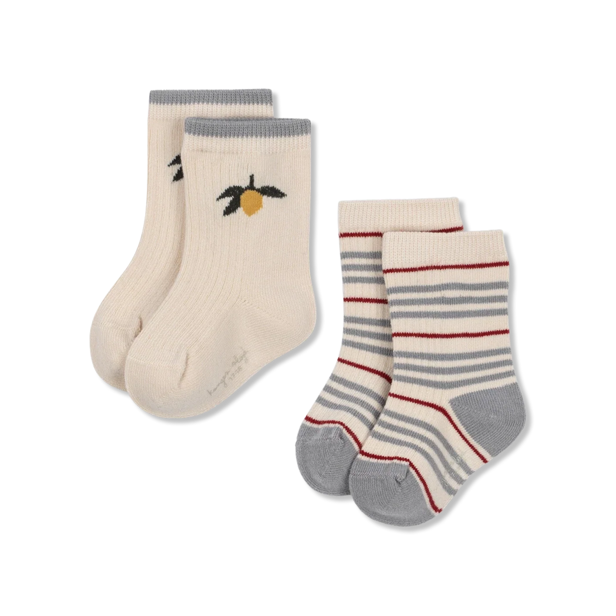 Rib stripe Socks