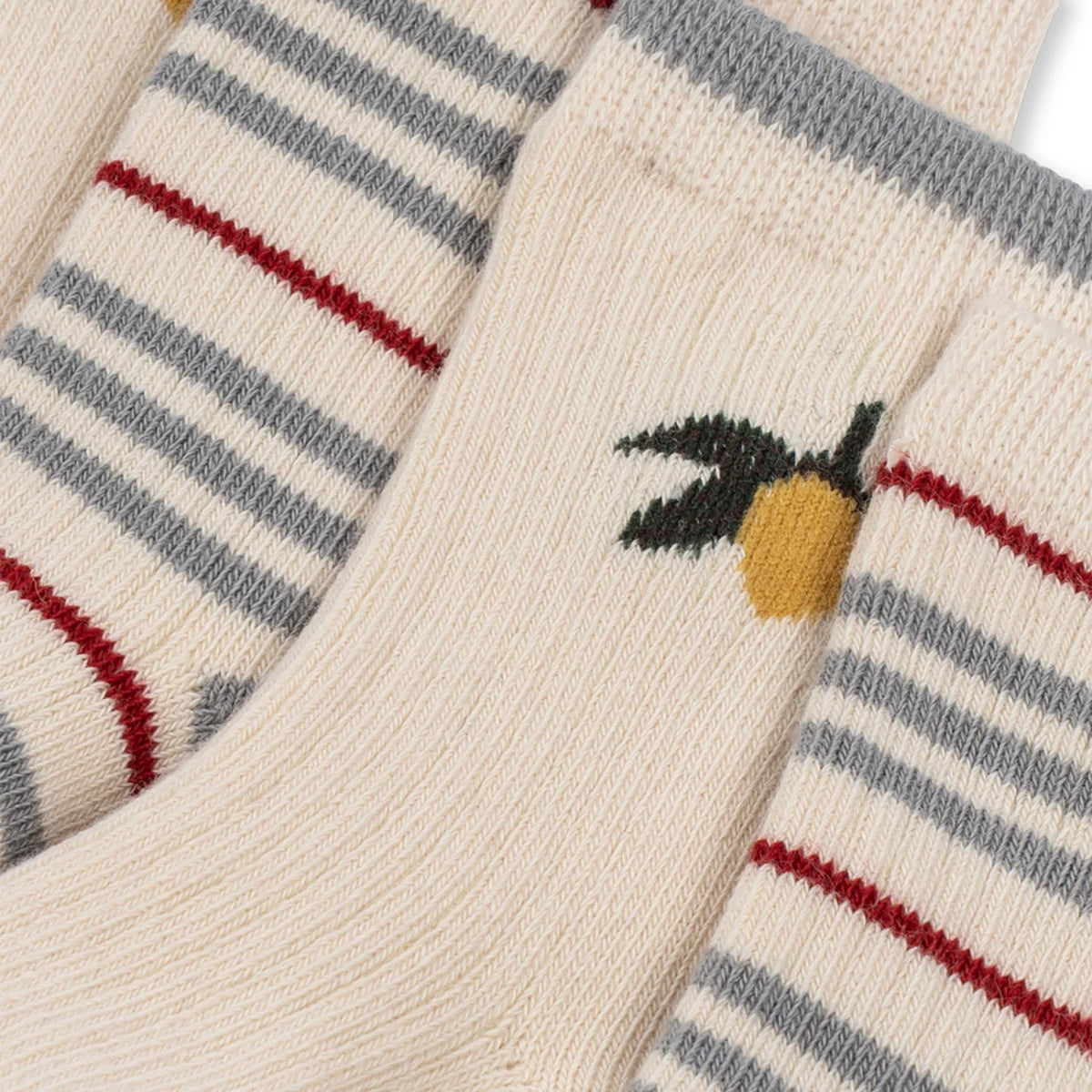 Rib stripe Socks
